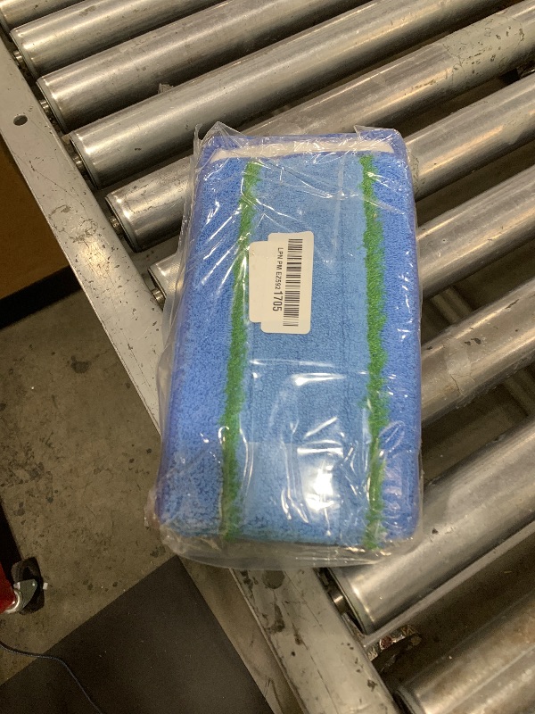 Photo 1 of 4 Pack Microfiber Deep Cleaning Pad for Rubbermaid Commercial 18 Inch Mop and 17 Inch Mop, Reusable Wet & Dry Mop Refills for Commercial Flat Mop System 18" and 17" Mop