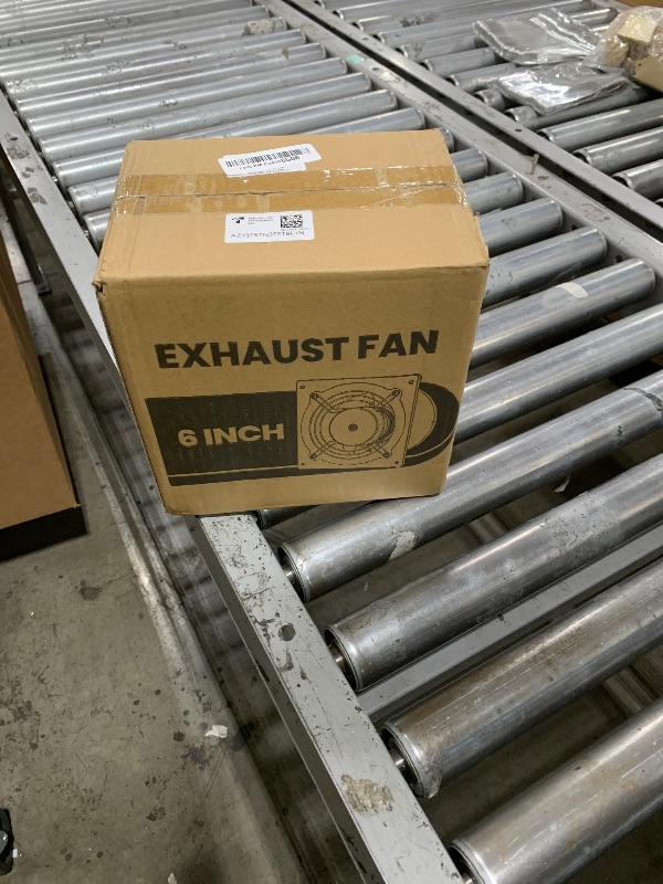 Photo 1 of HG Power 6 Inch Exhaust Fan, 308CFM Wall Exhaust Fan for Kitchen, Metal Extractor Fan for Attic, Garage, Window Ventilation, HVAC System