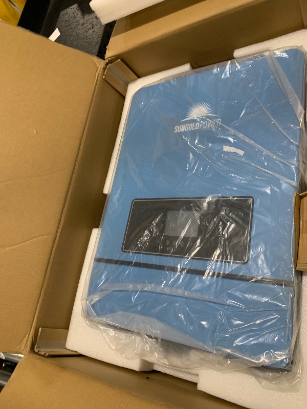 Photo 1 of SUNGOLDPOWER 8000W 48V Solar Inverter, Built-in 2 MPPT Solar Controllers, Max 200A Battery Charging, AC Input/Output 120V/240V(settable),Pure Sine Wave Inverter UL1741(WiFi and BMS COMM)
