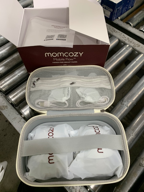Photo 1 of Momcozy Breast Pump Hands Free Upgraded Mobile Flow | M9, App Discreet Control with Personalized Multi-Modes & 15 Levels, Wearable Breast Pump 24mm, 2 Pack Gray