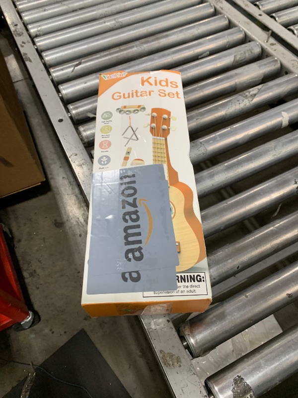Photo 1 of Kids Guitar Set - Toys for 2 3 Year Old Boy & Girls Birthday Gifts, 7 in 1 Montessori Musical Instruments for Toddlers 2-4, Musical Band Sets with Ukulele/Flute/Tambourine/Maracas Toys for Kids 3-5
