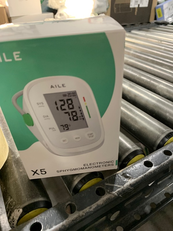 Photo 1 of AILE Blood Pressure Monitor, Blood Pressure Machine Upper Arm Large Cuff(8.7"-16.5"), High Automatic Blood Pressure Monitors Cuff for Home Use, (BP) Manual Arm Blood Pressure Monitors, 2 * 99 Memory
