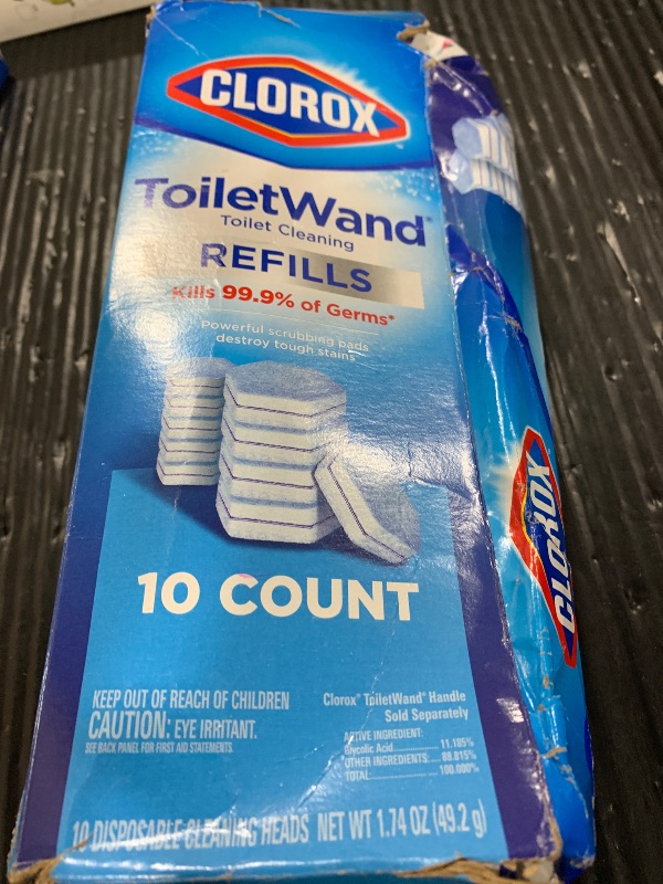 Photo 1 of Clorox ToiletWand Toilet Cleaner Refills, Toilet brush, Original, 10 Count
