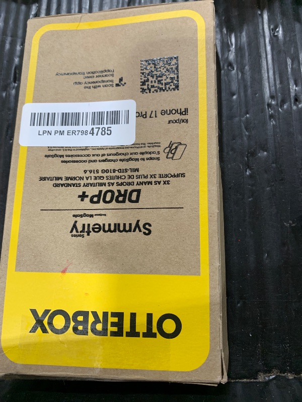 Photo 1 of OtterBox iPhone 17 Pro Max Symmetry Series Clear Case - Black Mist