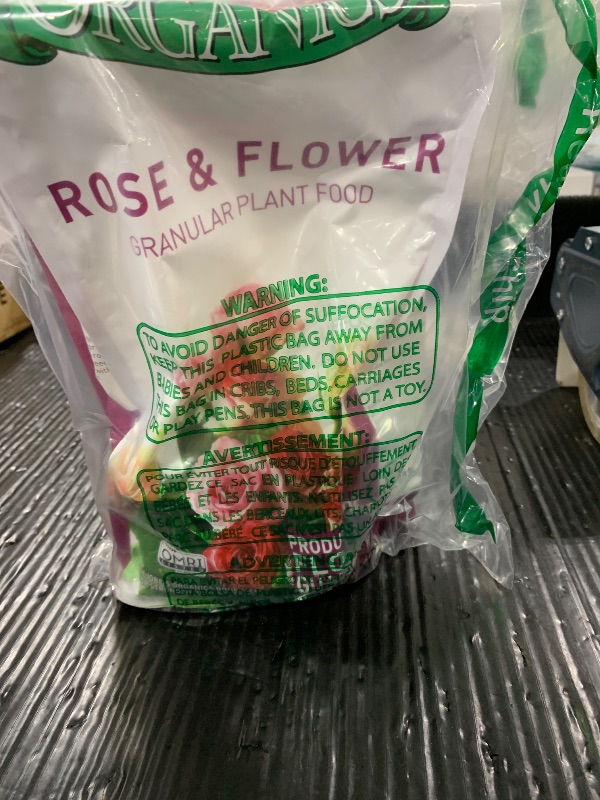 Photo 1 of Jobe's Organics Granular Rose Fertilizer, Organic Plant Fertilizer for Rose, Hydrangea, Hibiscus, Azalea, and Other Flowering Shrubs, 4 lbs Bag