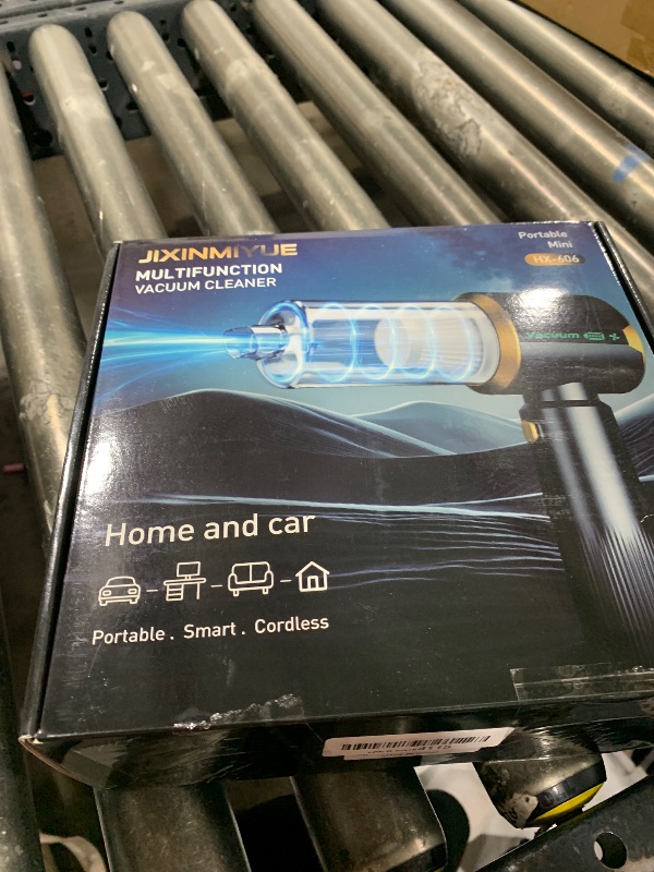 Photo 1 of JIXINMIYUE Car Handheld Vacuum Cordless: Car Vacuum Cleaner with 16000Pa Ultra-Strong Suction, Brushless Motor & HEPA Filter - Lightweight Design for Drivers and Office Workers- Glossy Black