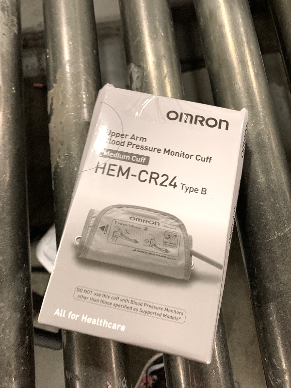 Photo 1 of Omron Upper Arm home Blood Pressure D-ring cuff 9" to 13" w/2 cuff plugs for (BP710) (BP742) (HEM432C) (HEM-705CP) (HEM 711AC) (HEM712) (HEM712CLC)