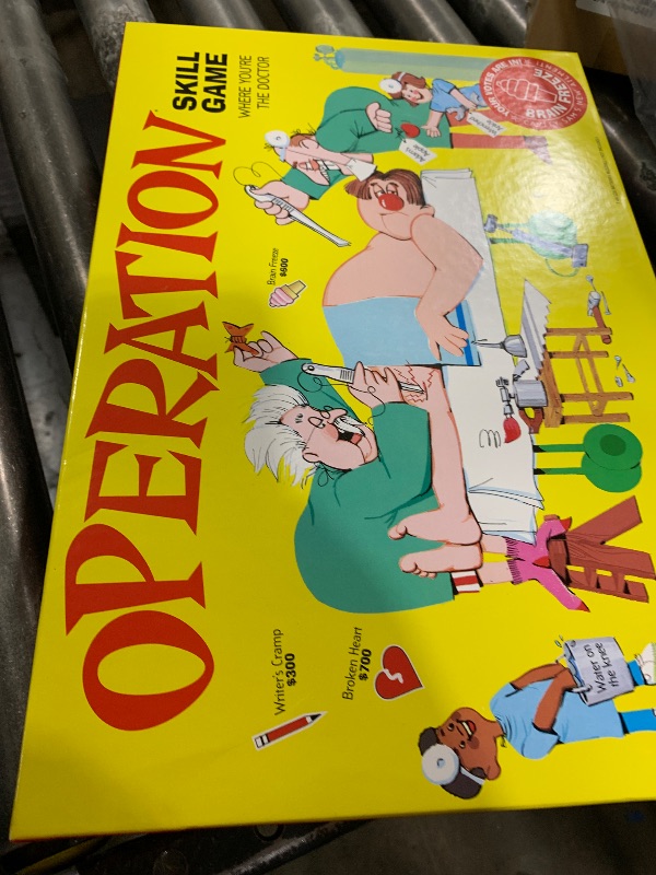 Photo 1 of Hasbro 4545 Classic Operation Skill Game