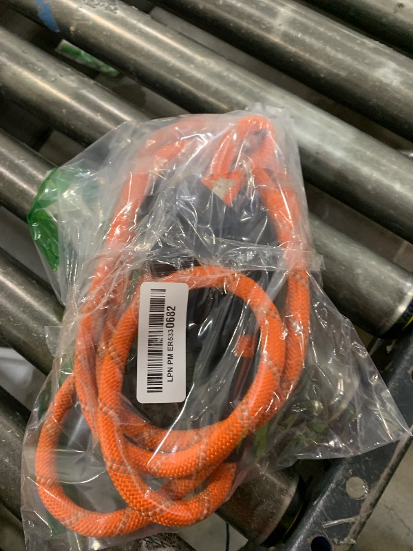 Photo 1 of NorthPada 1/2 in Dog Leash Reflective Heavy Duty Rope for Medium Large Dogs, 6.5 FT with Handle, Orange