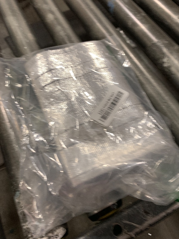 Photo 1 of FLASLD Starter Heat Shield Barrier Cover 7"x 24" - Insulation High Temperature Aluminum and Fiberglass Heat Wrap Self Attaching