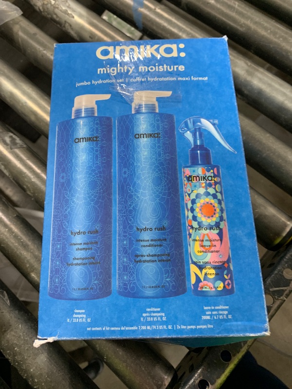 Photo 1 of amika Mighty Moisture Jumbo Hydration Set