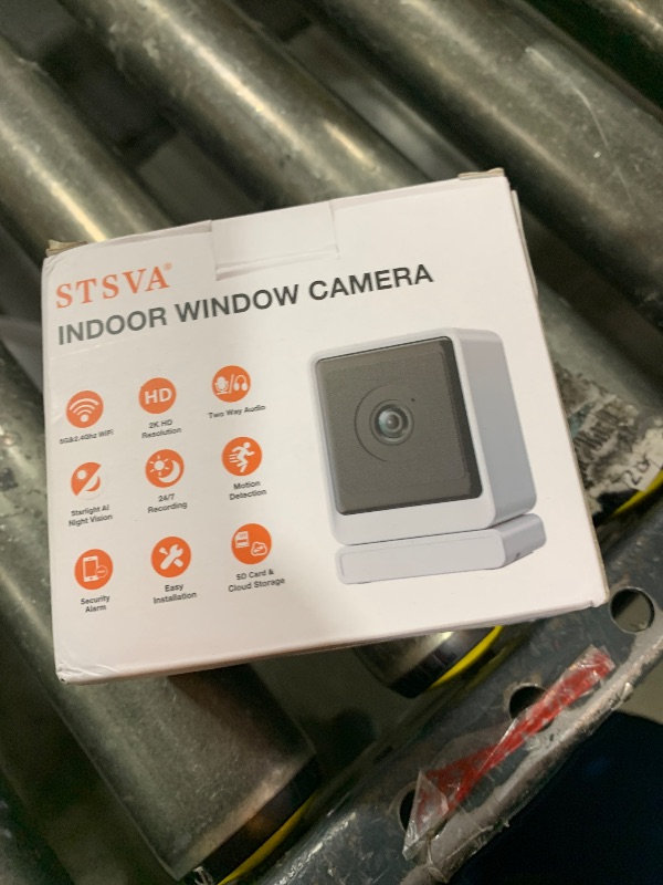 Photo 1 of 3MP 2K Window Security Camera,2.4G&5G WiFi Indoor Camera for Home with Color Night Vision,24/7 Recording,Motion Detection,Support SD Card and US Cloud Storage.(1PCS)
