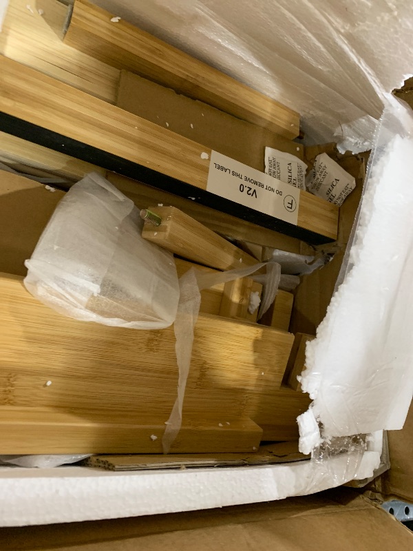 Photo 1 of bamboo bed frame full size 