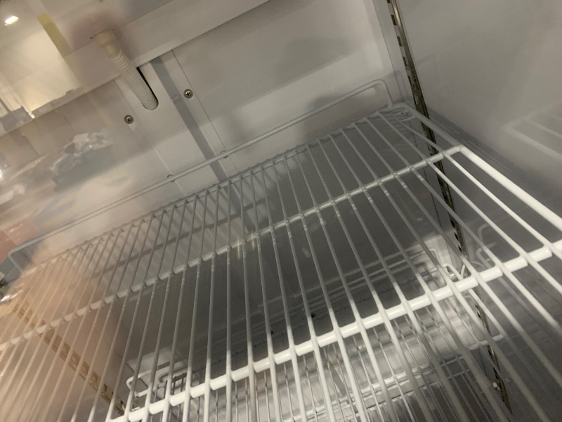 Photo 1 of Commercial Beverage Refrigerator, 24.5 Inch 15 Cu. Ft. Drink Fridge, Display Refrigerator with Glass Door, Commercial Display Fridge with 4 Adjustable Shelves, for Shops, Restaurants, Bars
