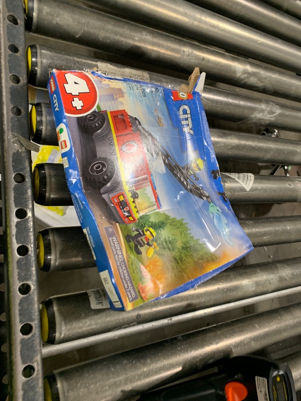Photo 1 of LEGO City Fire Ladder Truck Toddler Toy - Fire Truck Toy with 2 Firefighter Minifigures, Digital Guide for Boys and Girls, Ages 4+ - Learning, Educational Toy for Preschool - 60463