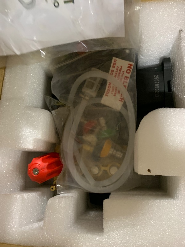 Photo 1 of YAMATIC Horizontal Triplex Pressure Washer Pump 3/4" Shaft 2800-3700 PSI @ 2.5 GPM 5-8 HP Replacement Pump Compatible with Honda GC190 GX200 Simpson 90036 40224 40225 40226 Santoprene 41182