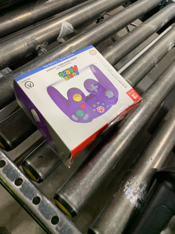 Photo 1 of PowerA GameCube Style Wireless Controller for Nintendo Switch/Switch 2 / Switch Lite/OLED Model - Toad, Officially Licensed by Nintendo