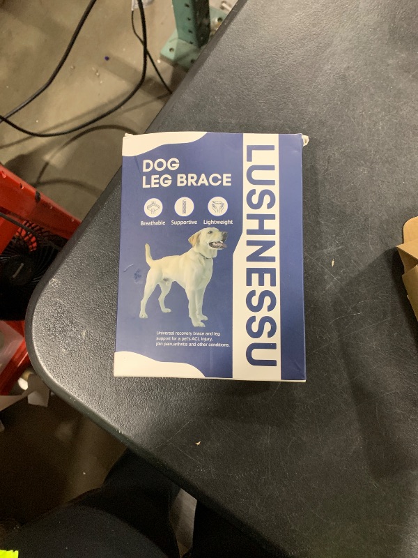 Photo 1 of Lushnessu Dog Leg Braces for Back Leg- Dog ACL Brace for Torn and Back Hind Rear Legs ACL Tear, Dog Leg Brace for Hip Dysplasia, Dog Arthritis, Luxating Patella(Size S)