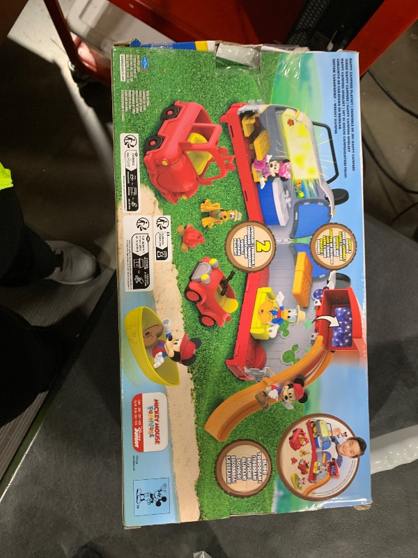 Photo 1 of Disney Junior Mickey Mouse Happy Camper Lights and Sounds Playset, 12-Pieces, Bonus Pieces Included, Amazon Exclusive, Toy for Fans, Boys, Kids, Ages 3 and Up, Kids Toys for Ages 3 Up by Just Play
