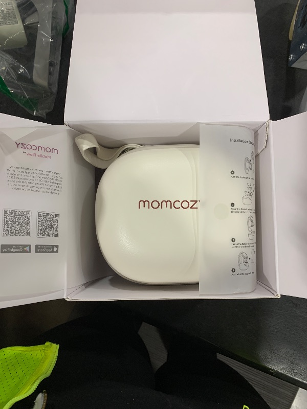 Photo 1 of Momcozy Breast Pump Hands Free Upgraded Mobile Flow | M9, App Discreet Control with Personalized Multi-Modes & 15 Levels, Wearable Breast Pump 24mm, 1 Pack Gray