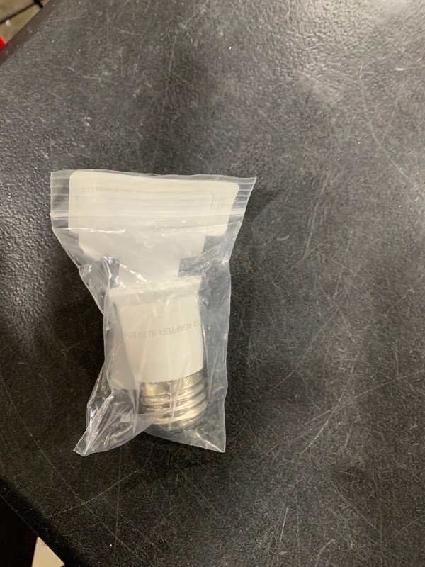 Photo 1 of YiLighting - UL (E26/E27 to E26/E27 Extender) - Standard Medium Edison Screw Lamp Base Socket Extender Adapter Extension (Pack of 1)