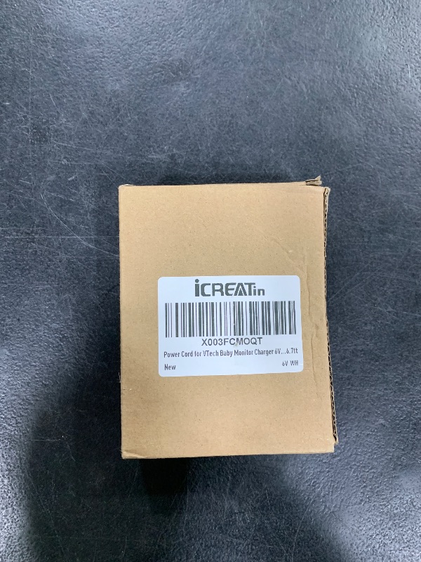 Photo 1 of Power Cord for VTech Baby Monitor Charger: 6V USA UL Listed Adapter fits DM221 DM221-2 DM223 DM251 (Parent & Baby Units) DM111 DM112 DM222 DM271 (Parent Unit ONLY) Safe & Sound Audio Monitor,6.7ft
