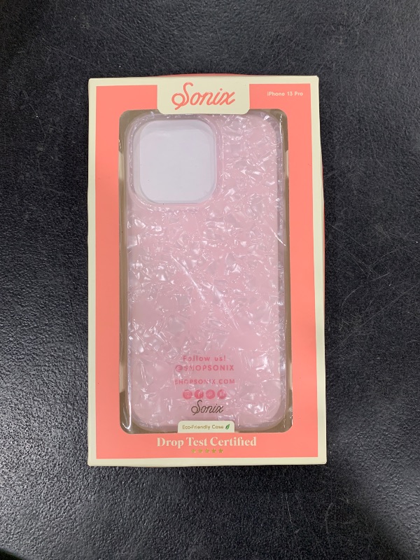 Photo 1 of Sonix Phone Case for iPhone 13 Pro | 10ft Drop Tested | Pink Tortoiseshell Print | Pink Pearl Tort