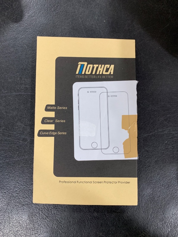 Photo 1 of Mothca Matte Glass Screen Protector for iPhone 17 Pro (6.3 inch) Anti-Glare & Anti-Fingerprint Tempered Glass Clear Film, [Easy Installation Frame] Case Friendly, Bubble Free - Smooth as Silk