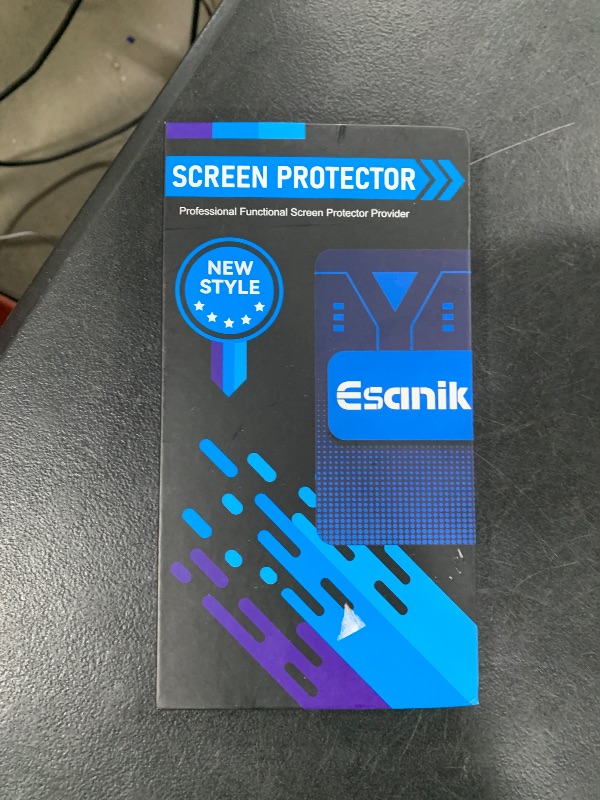 Photo 1 of Esanik 2+2 Pack for iPhone Air Matte Anti-Blue Light Glass Screen Protector - Anti-Glare, Anti-Fingerprint, Anti-Reflection, 9H Hardness, Smooth Touch, Easy Alignment Tray