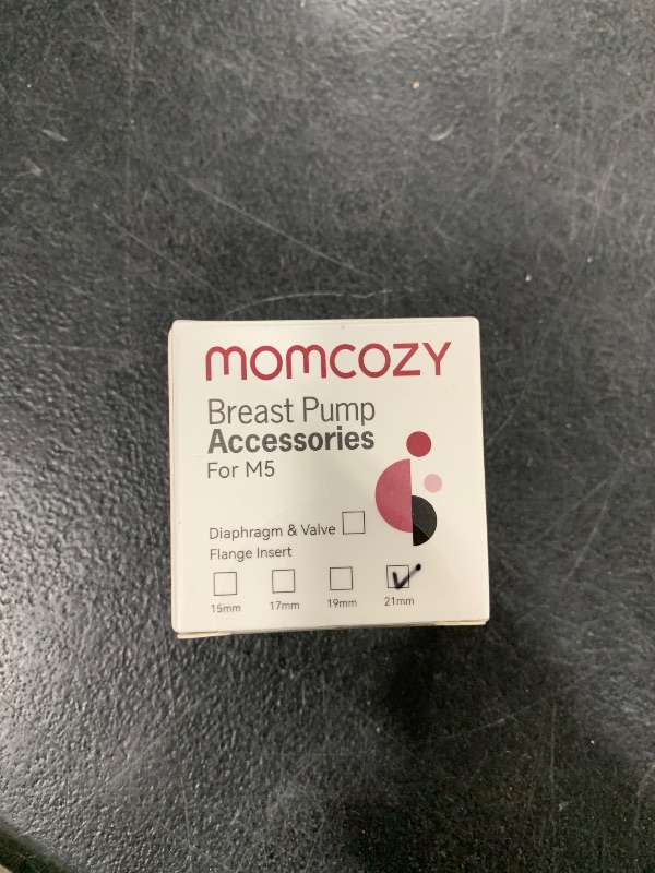 Photo 1 of Momcozy Flange Insert 21mm Compatible with Momcozy M5. Original M5 Breast Pump Replacement Accessories, 1PC (21mm)