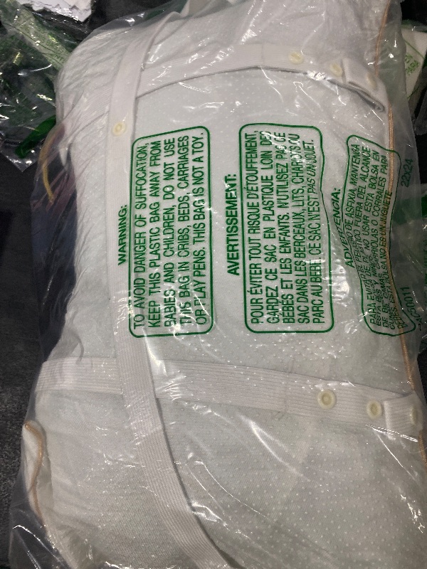 Photo 1 of Side Sleeper Pillow Compressible Memory Foam for Quick Trips Camping Pillow for Neck and Shoulder Pain, Machine Washable Breathable for Hiking Home Airplane and Car (White, Travel)