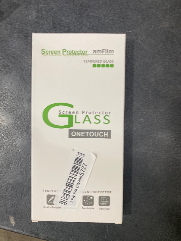 Photo 1 of amFilm OneTouch Screen Protector for iPhone Air 17 6.5" + Camera Lens Protector | Auto-Alignment Install | Bubble Free | 9H Tempered Glass | Shatterproof | FHD Clarity | Case Friendly | 2+2 Pack