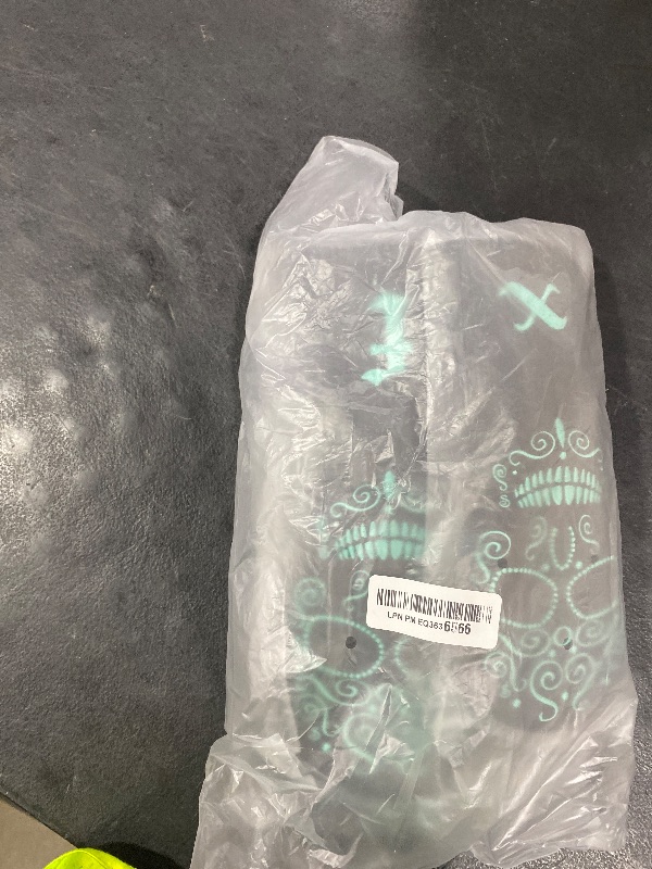 Photo 1 of Black Golf Club Covers Skull Embroidery Driver Headcover Fairway 3 Wood Headcover Hybrid Headcover for Your Selection fits for All Brands (for 1 F H(3pcs))