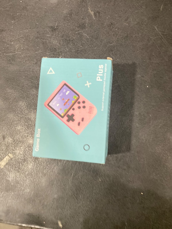 Photo 1 of Retro Handheld Game, 3.0 inch LCD Screen Portable Gaming, 1020mAh Rechargeable Battery, Mini Electronic Gaming Player Xmas Birthday-Blue