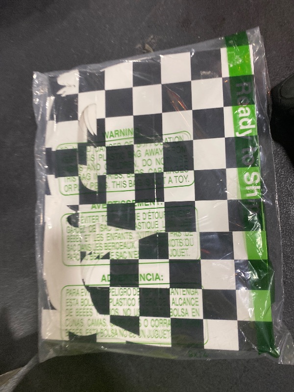Photo 1 of Super Z Outlet 12 Pack Black and White Checker Racing Flag Pennant Treat Gift Paper Cardboard Boxes with Handles for Candy Goodie Bags, Picnic Snacks, Birthday Party Favors (6.25" x 3 1/2" x 3.25")