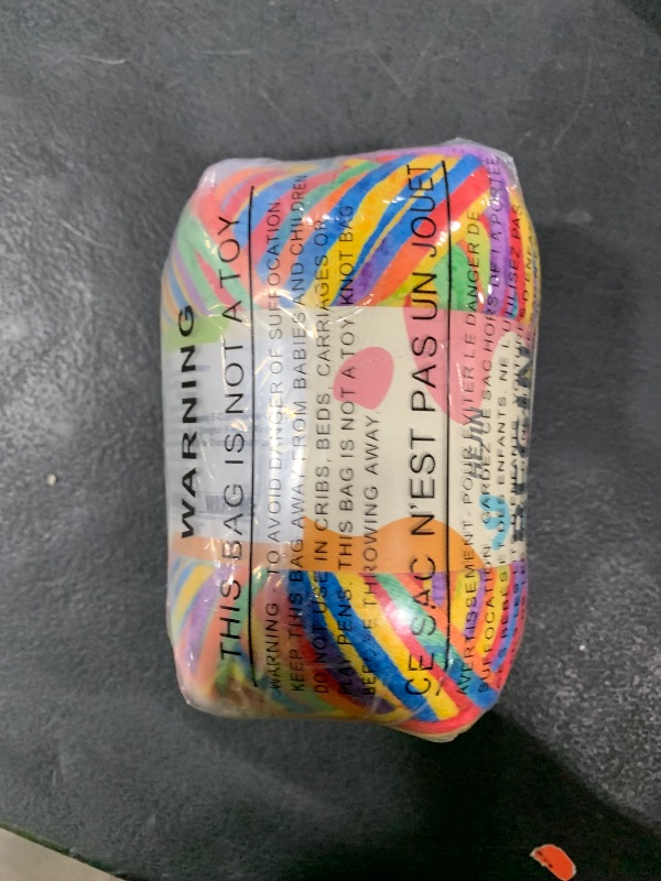 Photo 1 of 120g Rainbow Color Yarn for Crocheting and Knitting; Rainbow Yarn for Beginners with Easy-to-See Stitches;Worsted-Weight Medium #4;Yarn for Beginners Crochet Kit Making