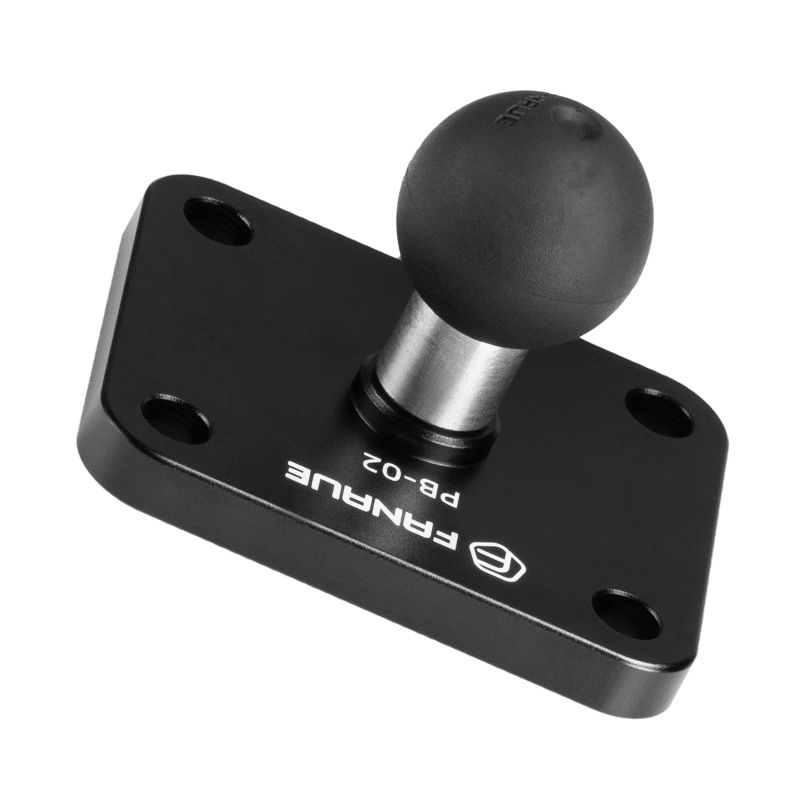 Photo 1 of FANAUE Aluminum 4-Hole AMPS Base Mount with 20mm (0.787 inches) Mounting Ball for 20mm Ball Mount arm