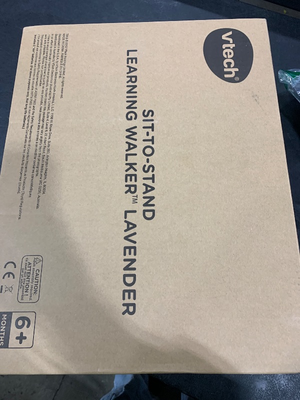 Photo 1 of VTech Sit-to-Stand Learning Walker (Frustration Free Packaging), Lavender