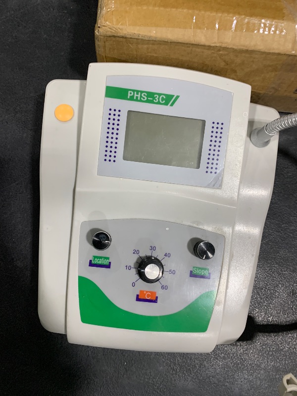 Photo 1 of Basic Lab Benchtop pH Meter mV Tester- Digital Acidity Meter with Temperature Compensation (PHS-3C)

