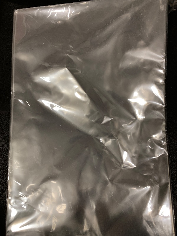 Photo 1 of Wowfit 10 CT 16x24 Inch Clear Cellophane Gift Bags – Food-Safe Cello Bags for Small Gift Baskets, Wine Raffles, Bridal or Baby Showers, and More (No Gusset, Ribbon Not Included)