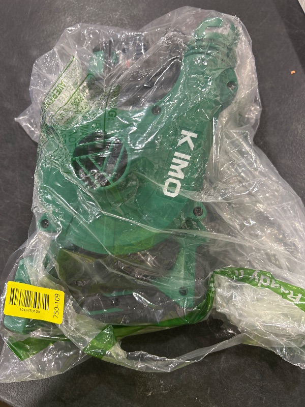 Photo 1 of K I M O. Cordless Leaf Blower and Vacuum Combo 4 In 1, 3 Nozzles for Inflation and Deflation, 190MPH, Control Panel with 3 Speed,20 Inch Extended Tube, 2.0Ah Battery Powered Leaf Blowers for Lawn Care