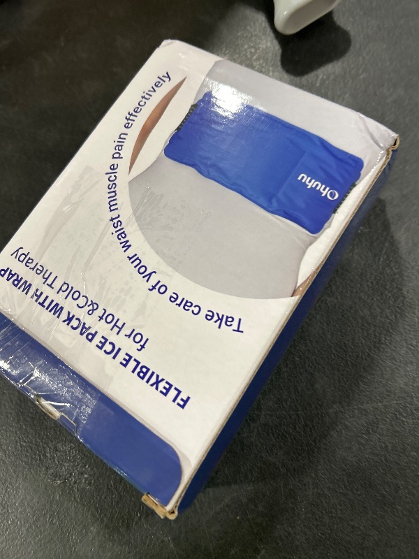 Photo 1 of Ice Pack Wrap for Injuries: Ohuhu 2 Pack Reusable Ice Packs with Wrap Hot Cold Therapy Gel Ice Pack Adjustable Flexible for Shoulders Wrists Knee Back Neck Legs Hip Aches Injury Pain Relief