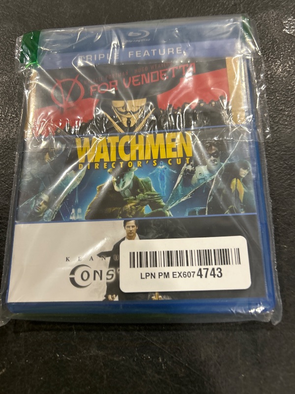 Photo 1 of V for Vendetta / Watchmen / Constantine (Triple-Feature) [Blu-ray]