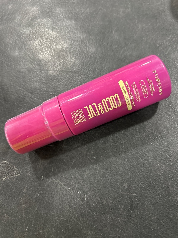 Photo 1 of Coco & Eve Express Tanning Antioxidant Mousse - Best 1 Hour Streak-Free Sunless Deep Tan | Fast, Instant, Natural Dark Glow. Moisturizing Tanner with DHA, Hyaluronic Acid, Coconut Extract (5.07 fl oz)