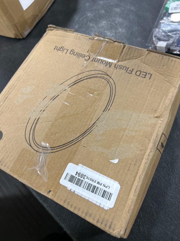 Photo 1 of Brightever 9 Inch Flush Mount LED Ceiling Light Fixture, 5-in-1 CCT 2700K/3000K/4000K/5000K/6500K Selectable, 180W Equivalent, 2200LM Super Slim 18W LED Ceiling Lights for Living Room, Porch, 4 Packs