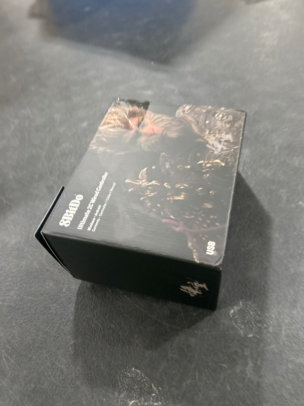 Photo 1 of 8BitDo Ultimate 2C Wired Controller for Windows PC and Android, with Hall Effect Joysticks and Hall Triggers, 1000Hz Polling Rate, and Remappable L4/R4 Bumpers - Black Myth: Wukong