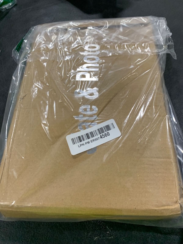 Photo 1 of JMIATRY 2 Packs Sublimation Slate Blanks 7.8 x 11.8 Inches Rock Stone Slates Sublimation Blanks Matte Surface Rectangular Photo Slate Blanks for Sublimations with Display Stand