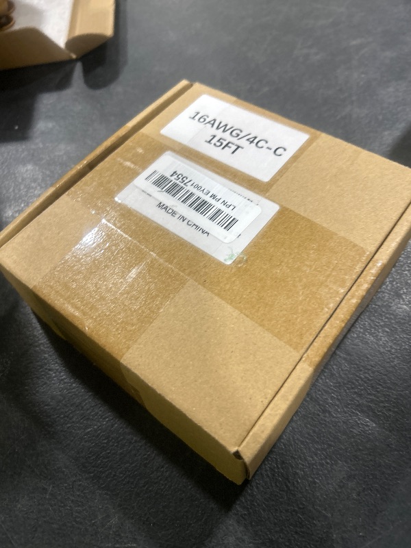 Photo 1 of 16AWG 1.5mm² Shielded Chain CNC Wire (15FT) UL2464 Tinned Copper Core Extreme Flexible 16 Gauge 4 Core Cable Electrical Wire for CNC Router Machine, CNC Spindle, Robot Arm,3D Printer,etc