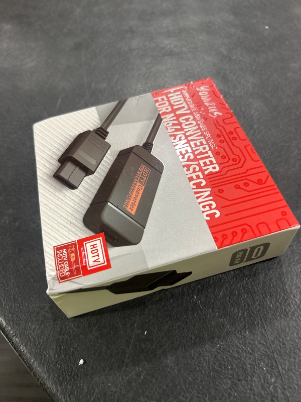 Photo 1 of yoxxzus N64 HDMI Adapter, HDMI Converter with HDMI Cable for N64/Gamecube/SNES