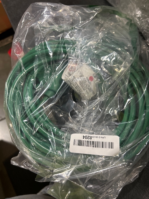Photo 1 of Eversimpleinc 1 to 4 Splitter Extension Cord (Combined 46 FT, End to End 28 FT), 3 Prong Plug with 4 Extended Outlets, with Weatherproof Covers for Indoor and Outdoor